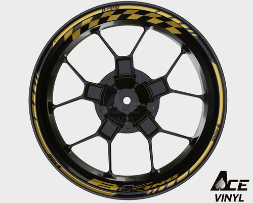 Suzuki king wheel decals rim - wheel,