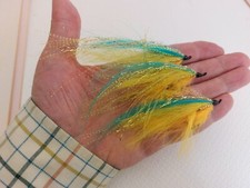 3 x Sunray Shadow  ,sunburst size 8 singles SALMON fishing  flies Ref.038