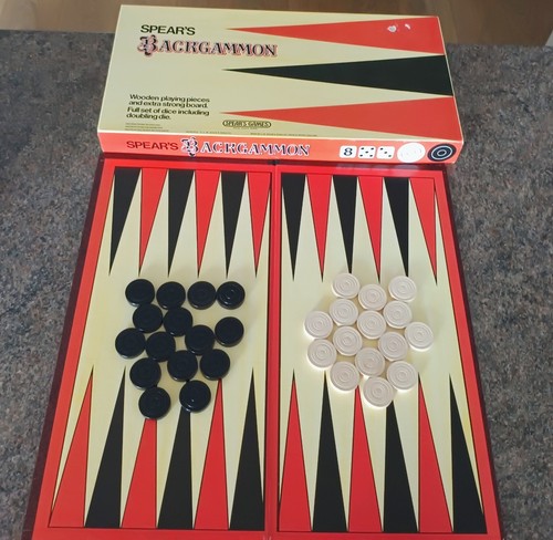 Vintage spear backgammon - vintage,