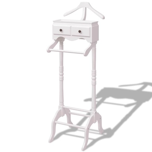 Wooden clothing garment rack - garment,