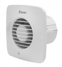 Quiet Bathroom Extractor Fan with Timer 100mm 4" -Xpelair Simply Silent DX100BTS