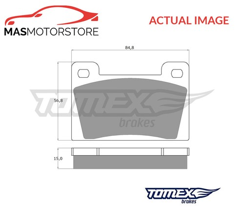 Brake pads set - pads, braking