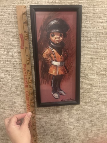 Leighton jones framed portrait - leighton-jones,