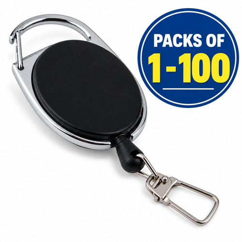 Retractable key ring reel belt - retractable,