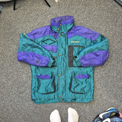 Vintage descente ski jacket - descente, xl