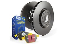 EBC Front Disc & Yellowstuff Pad for Mercedes E-Class (W210) E55 AMG 97>03