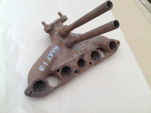 Riley rma exhaust - rma, manifold