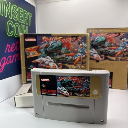 Street fighter snes boxed - fighter,