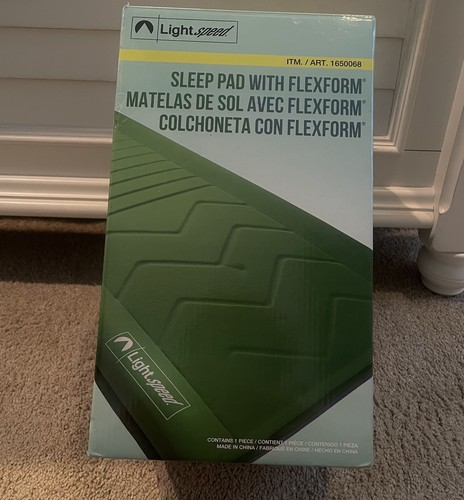 New light speed sleep pad - new,