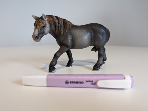 Schleich percheron mare - schleich,