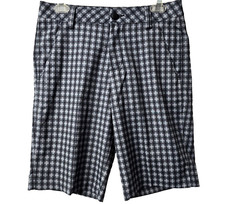 Puma Cell Tech Golf Shorts 28 Moisture Wicking UPF 50+ Gray Green POCKETS School