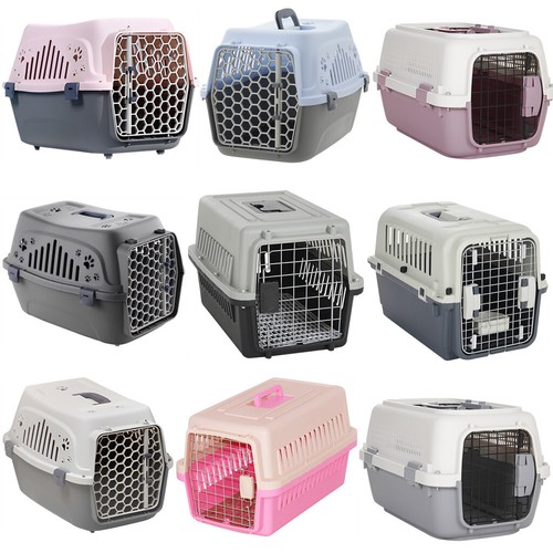 Large cat carrier box puppy - cat,