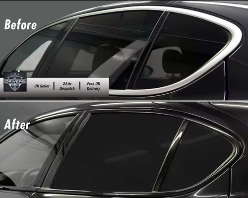 Gloss black chroming - gloss, de-chroming