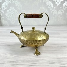 Vintage Brass Kettle Tea Pot