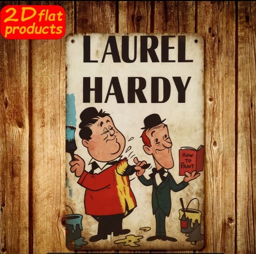 Laurel and hardy vintage style - vintage,
