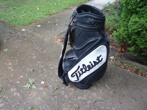 Vintage titleist leather tour - leather,