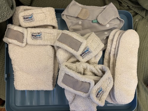 Reusable cloth nappy bundle - cloth,