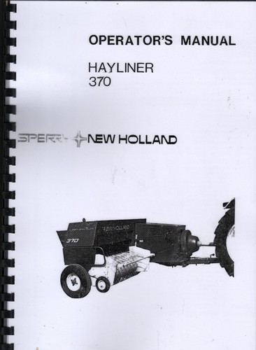 New holland hayliner 370 - holland,