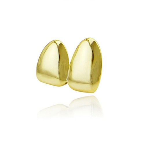 Single double gold plated cap - double,