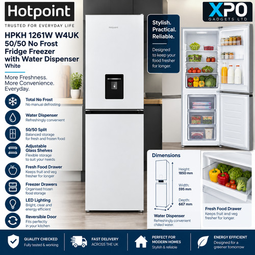 Hotpoint hpkh1261w4 free - uk,