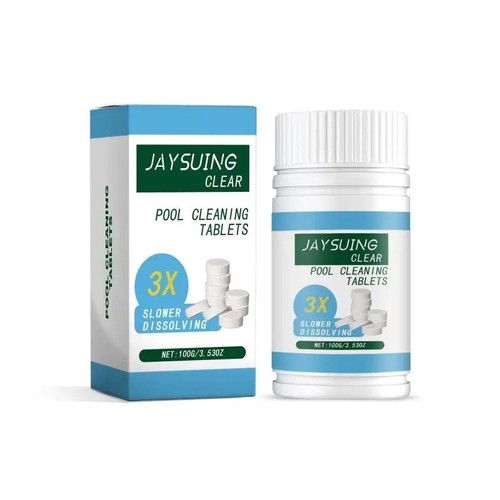 100 chlorine tablets floating - chlorine, tablets,
