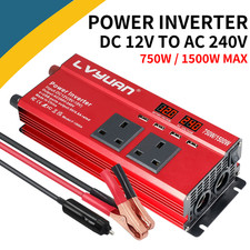 750W 1500W Power Inverter DC