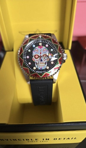 50515 invicta pro diver - diver, skull
