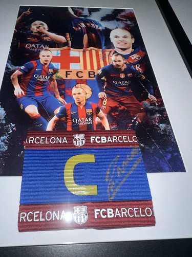 Andres iniesta signed framed - iniesta,