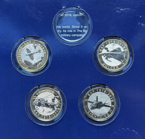 2018 raf bunc coin set - raf,