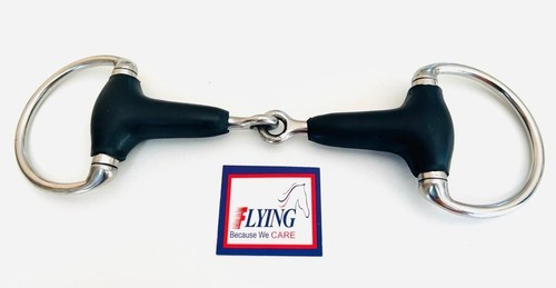 Eggbutt single jointed snaffle - eggbutt,