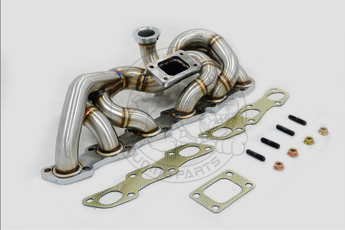 Low mount turbo header - turbo,