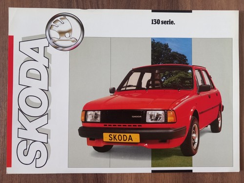 Skoda 130 198 brochure - 198?,