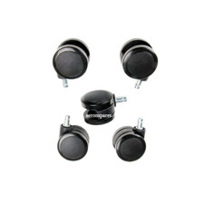 5 x Hardfloor Casters Steelcase Leap & Leap V2 Chair Wheels
