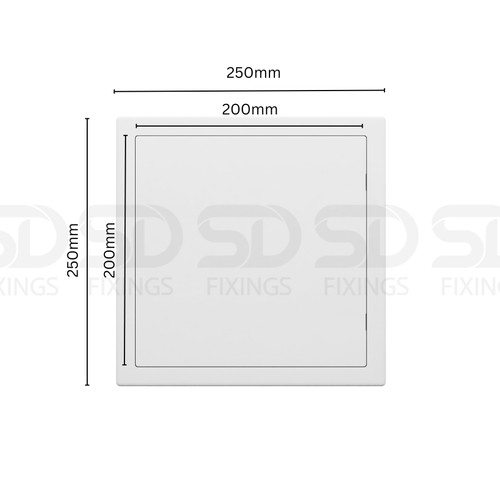 Plastic pvc access - access, panel