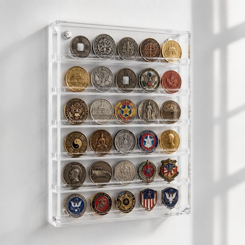 Acrylic coin cabinet - acrylic,