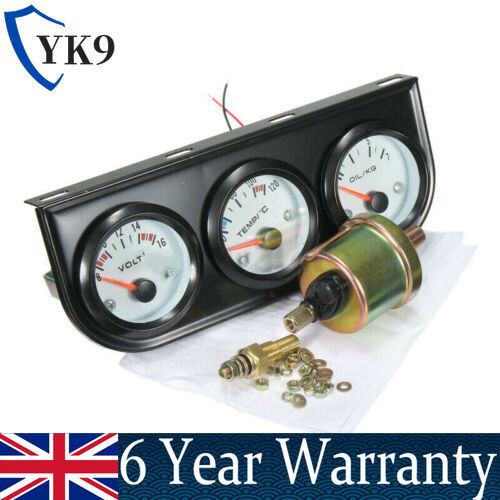 52mm triple gauge - 52mm, set
