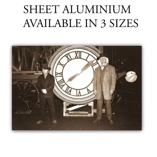 Aluminium sign plaque - sign, marty