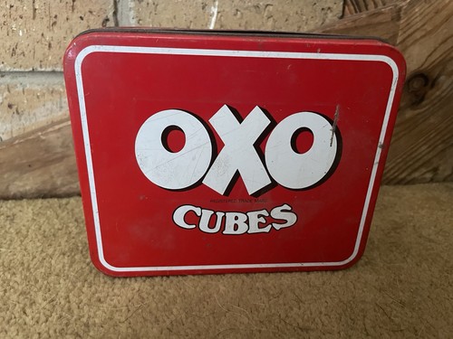 Vintage oxo tin - tin, 48