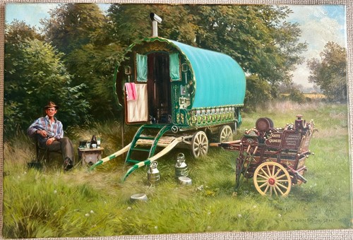 Original oil painting - oil, of