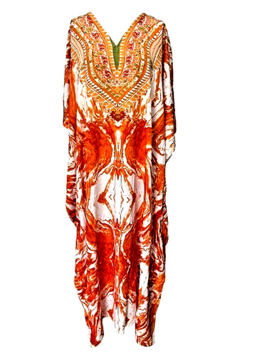 Plus size kaftan tunic holiday - size,