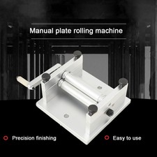 DIY Manual Plate Rolling Machine Soft Metal Sheet Soft Metal Tube Roller Tools