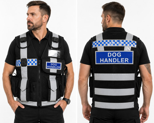 Viz security vest - viz, dog