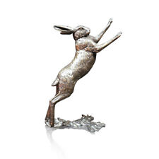Large Hare Boxing Bronze Sculpture by Michael Simpson 1161