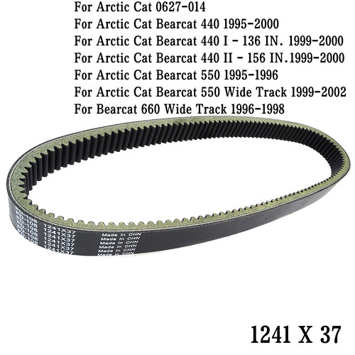 Drive belt for - arctic, cat
