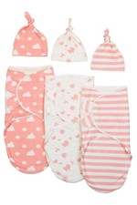 3x Pack 100% Cotton Baby