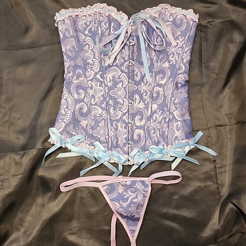 Cotton candy corset small - candy,