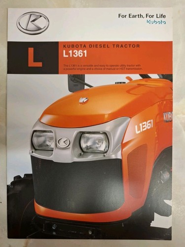 Kubota l1361 compact - kubota, tractor