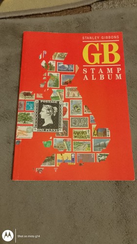Stamp album totally unused - gb,