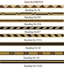 5mm wide wood Inlay Banding