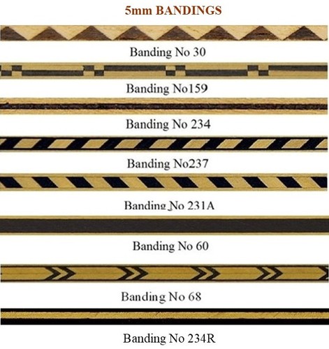 5mm wide wood - inlay, banding